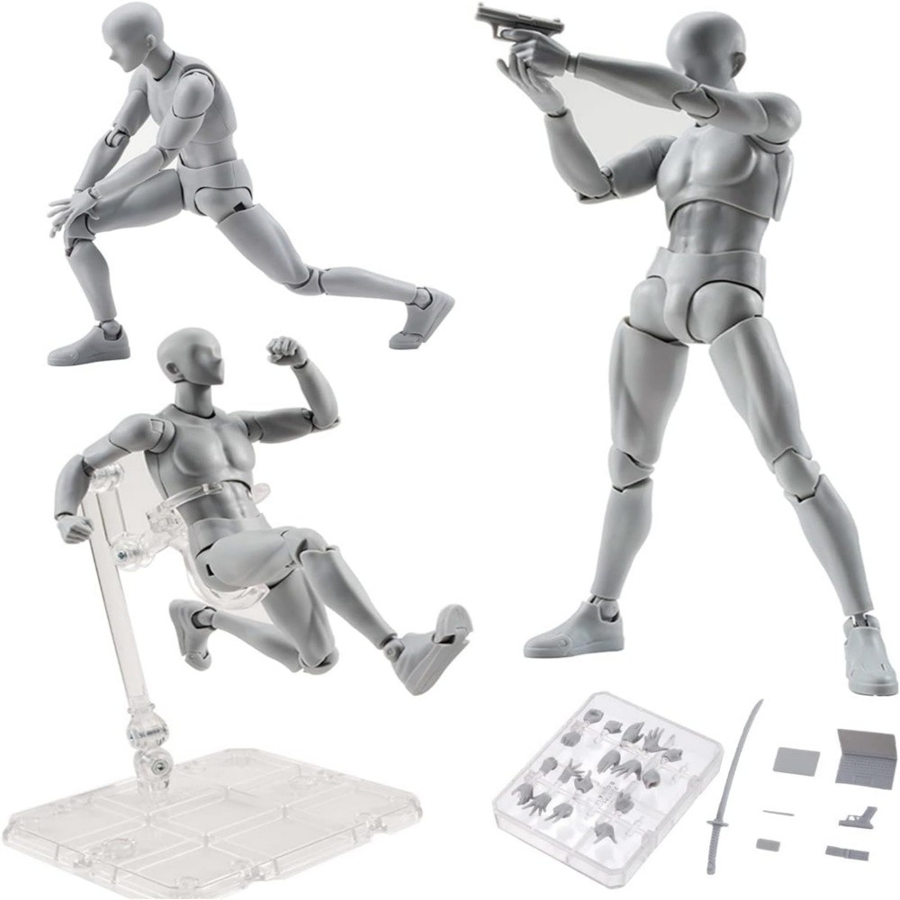 Sketch Draw figurines Male Female Movable Body Kun Body Chan Joint Pain Anime Figure Shf Action