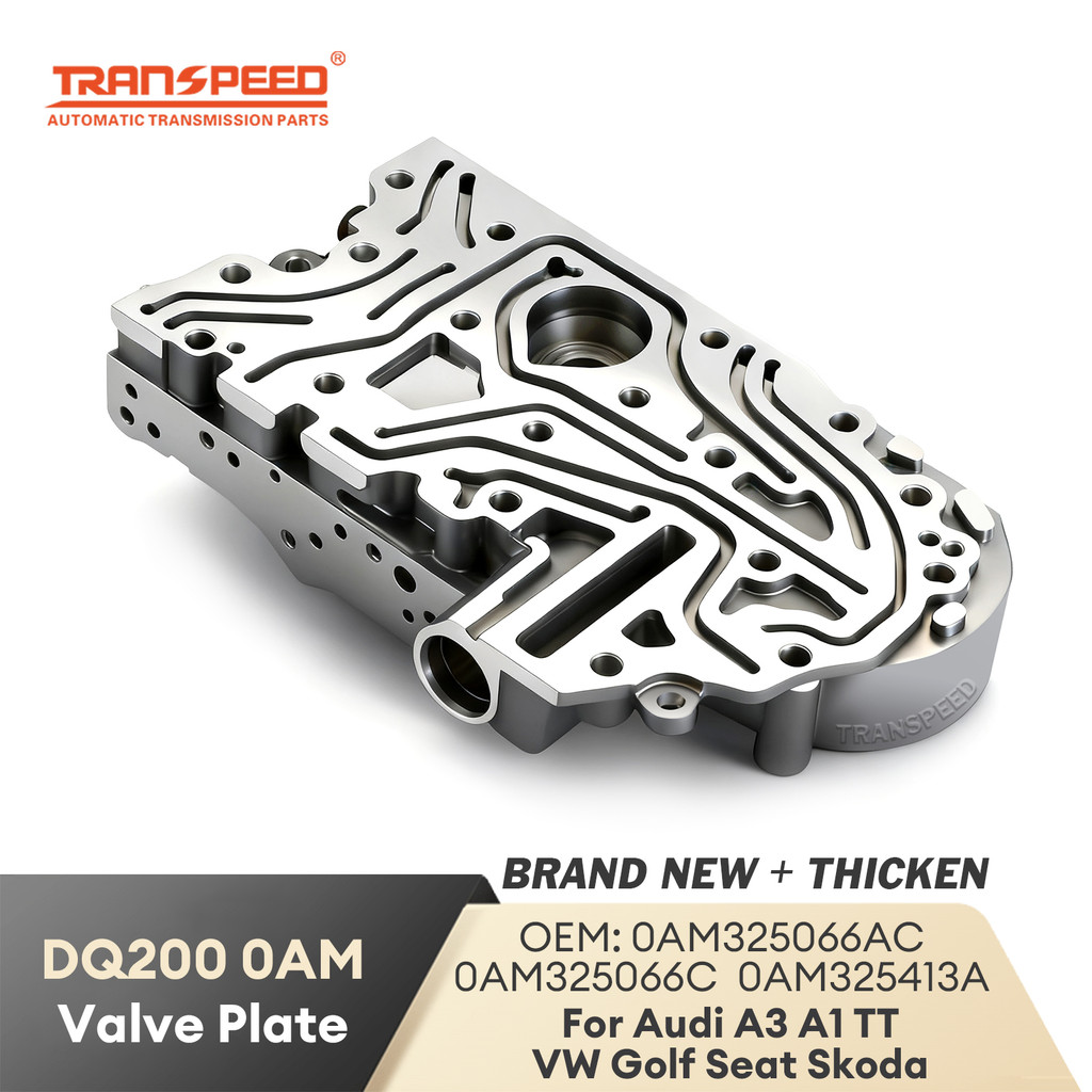 TRANSPEED Thicken DQ200 0AM Transmission Accumulator Housing Mechatronic Valve Plate DSG 7 for Audi