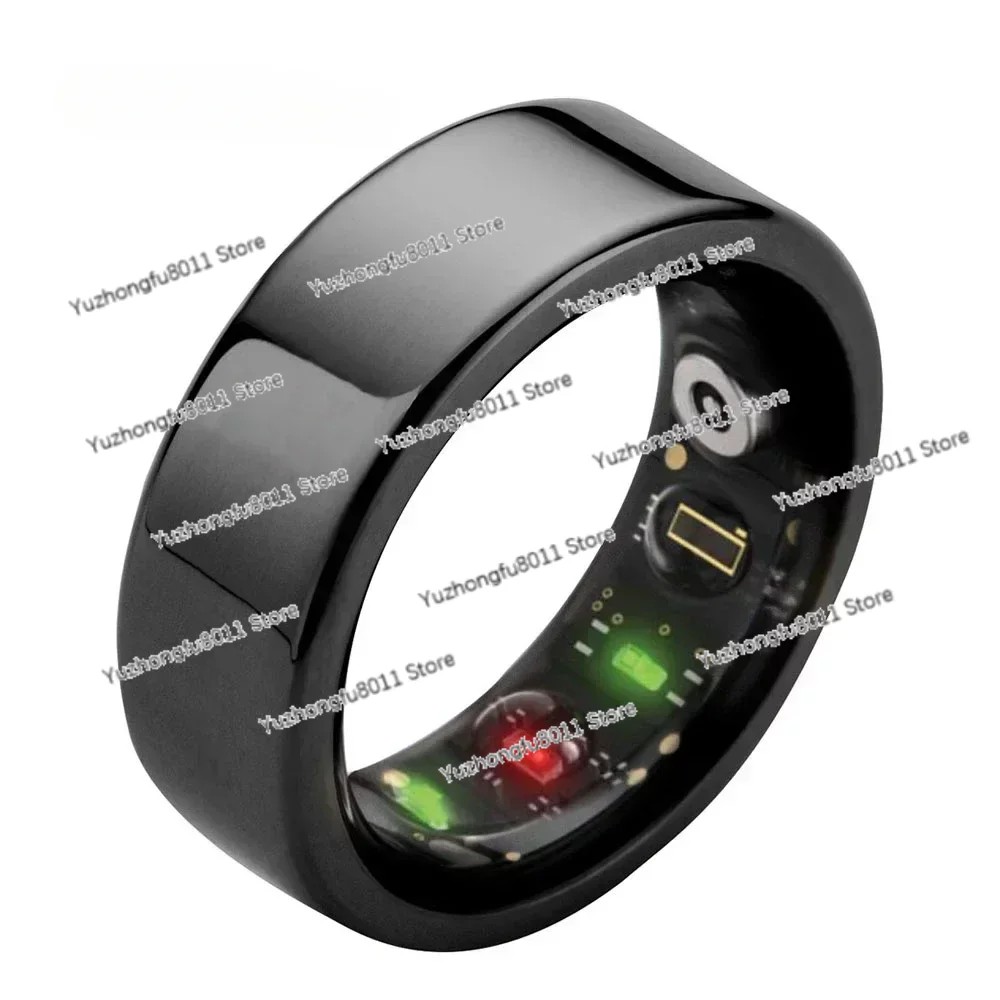 Fitness Tracker Smart Ring Health Heart Rate Monitor Smart Finger Digital Ring Bluetooth Blood Oxyge
