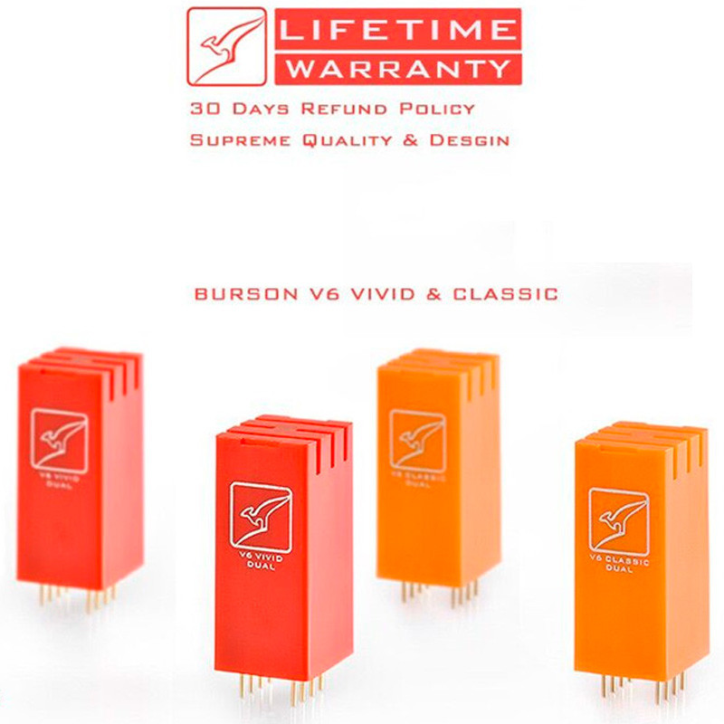 BURSON AUDIO SUPREME SOUND OPAMP BURSON V6 VIVID CLASSIC HIEND PURE DISCRETE SINGLE AND DOUBLE OP