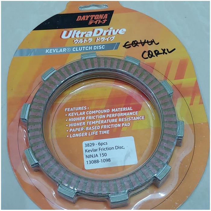 Kampas Kopling Ninja R Ninja Rr Daytona Racing Ultradrive