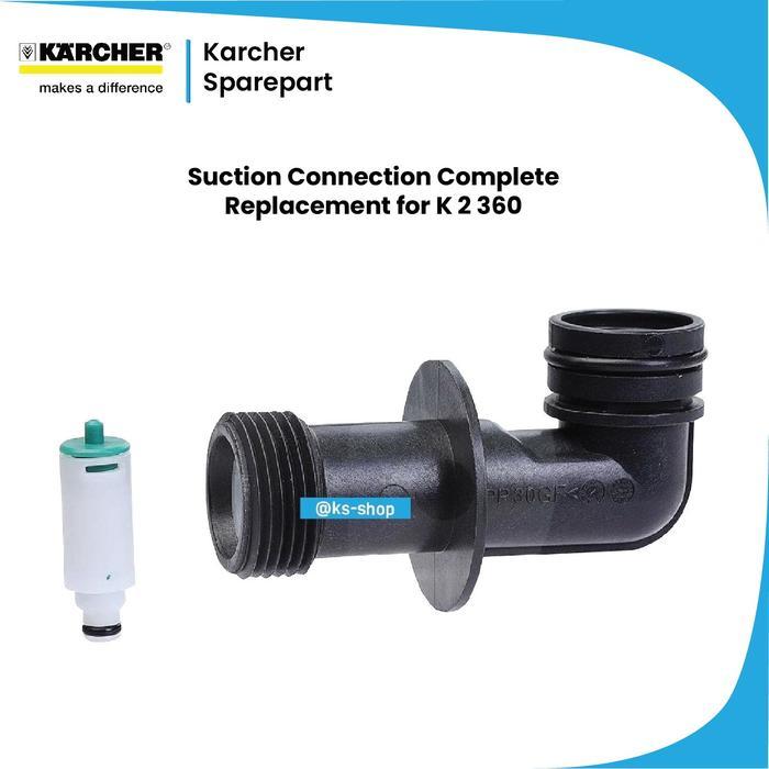 Karcher Spare Part Inlet Suction Connection Lengkap Pengganti Untuk K2 Original By Karcher