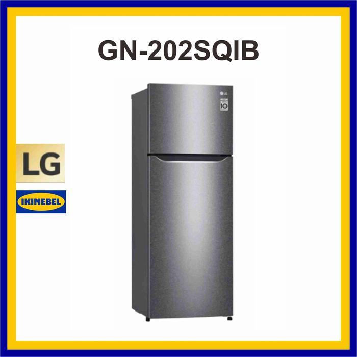 KULKAS LG GNB202SQIB KULKAS 2 PINTU 202 LITER