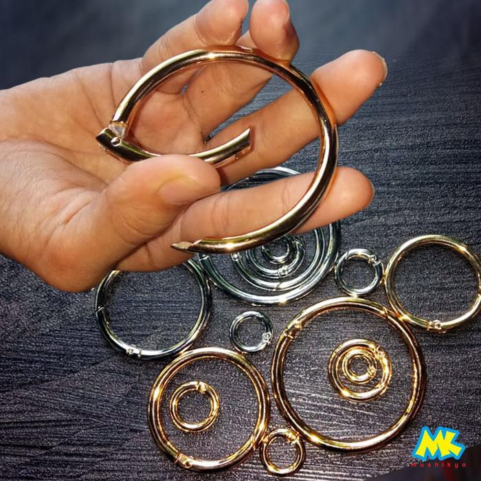 Carabiner Bulat banyak ukuran
