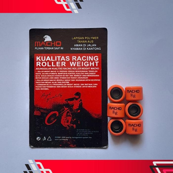 FREE ONGKIR ROLLER RACING YAMAHA MIO SMILE / SOUL GT / J / SPORTY / X RIDE 8 GRAM BISA COD