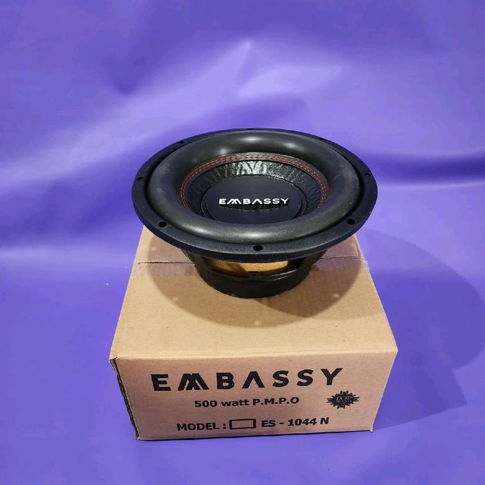 Subwoofer 10 Inch Embassy Es-1044 Double Coil