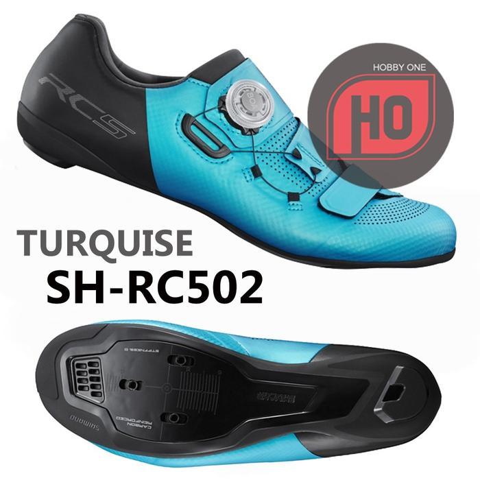 Shimano Rc5W Sh-Rc502 Women Turquoise - Sepatu Cleat Road Bike
