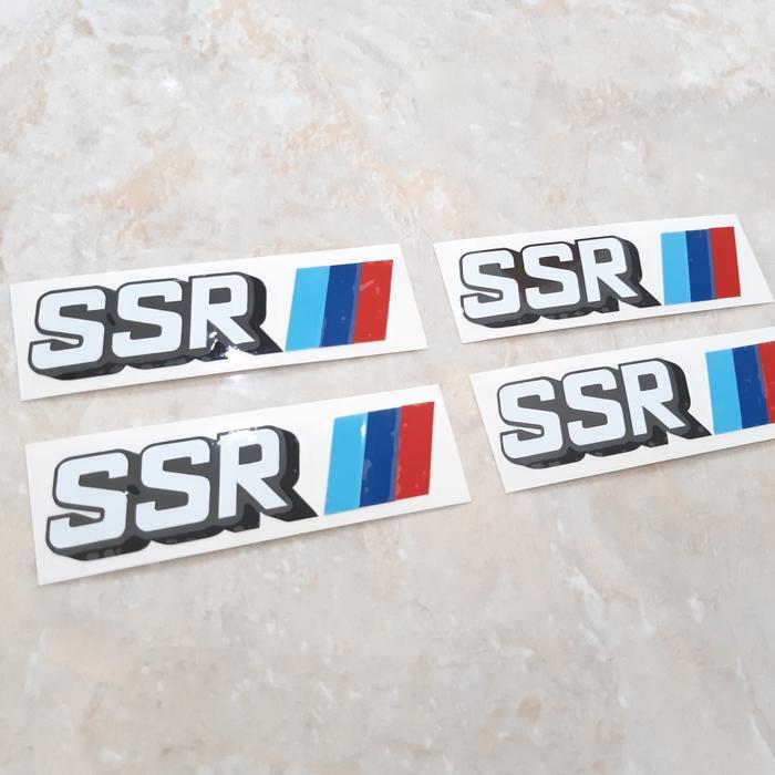 Stiker Velg Mobil Ssr Sp1 #Gratisongkir