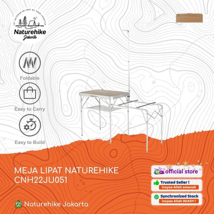 MEJA LIPAT PORTABLE KITCHEN / DAPUR CAMPING NATUREHIKE CNH22JU051