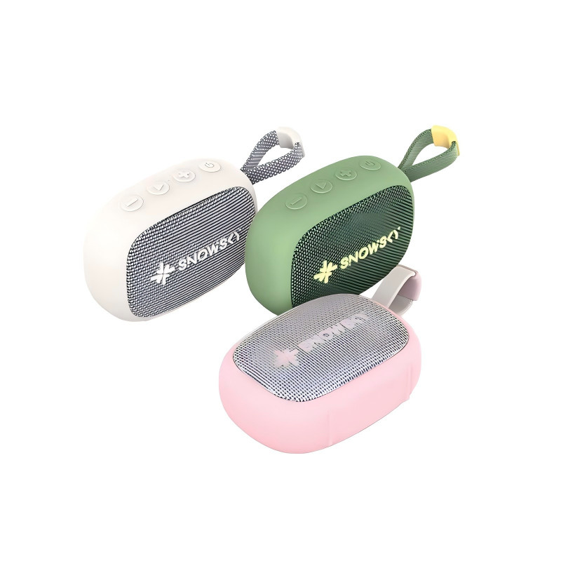 FiiO SnowSky Anywhere Protable Bluetooth Speaker IPX6 Waterproof 45mm Loudspeaker 1400mAh Mini