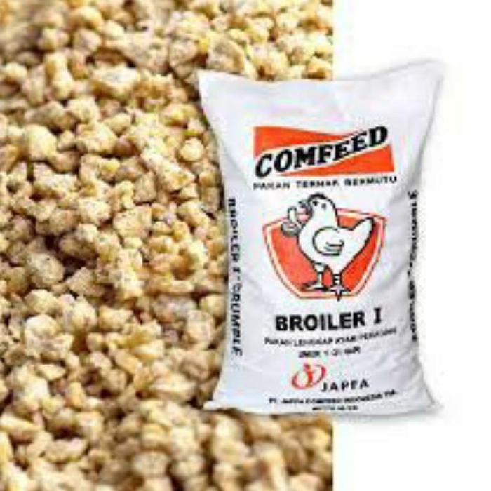 Comfeed Broiler 1 BR Pakan Ayam - Bebek - Entog umur 0 - 21 Hari 1 Kg