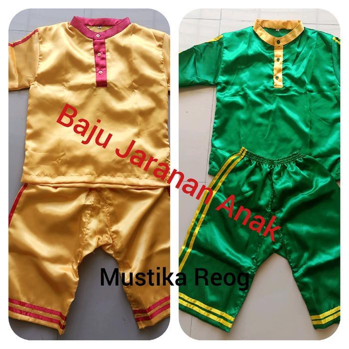 TERLARIS BAJU JARANAN ANAK. KOSTUM JARANAN ANAK. PAKAIAN JARANAN ANAK, BAJU TARI ANAK, PAKAIAN TARI