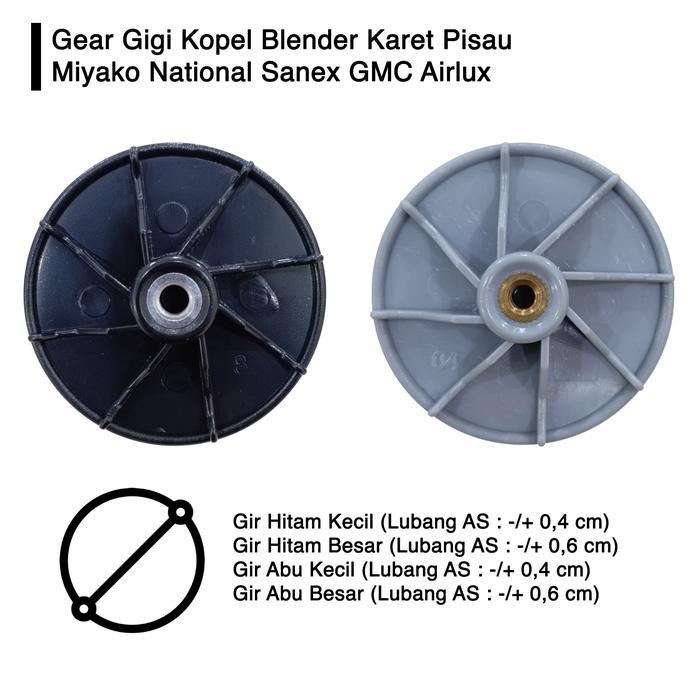 Gear Gigi Kopel Blender Karet Pisau Miyako National Sanex Gmc Airlux Terpercaya