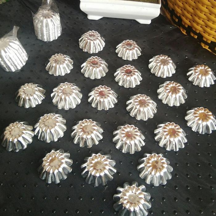 40 PCS Cetakan Kue Nastar Bunga/Cetakan Kue kering *