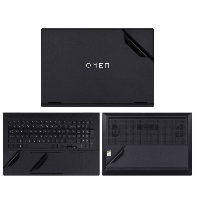 Pre-Cut Anti Scratch Vinyl Sticker Skin for 2024 HP Omen Gaming Laptop 16.1 17.3 inch 16-wf 17-cm