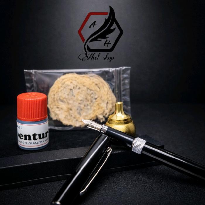Fountain pen lugot kaligrafi nib 0.3 Mm Pen Pena Tinta celup makna kitab