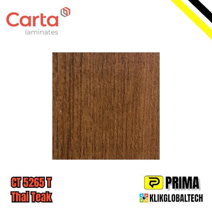CARTA HPL WOODGRAIN CT 5265 T Thai Teak