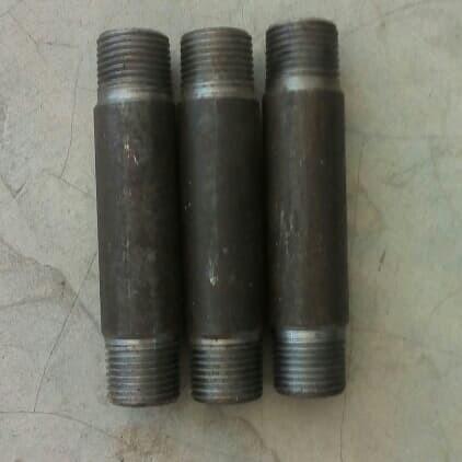 Pipa Nepel Besi Drat 3/4" x 20cm / Pipa Nepel Carbon Steel