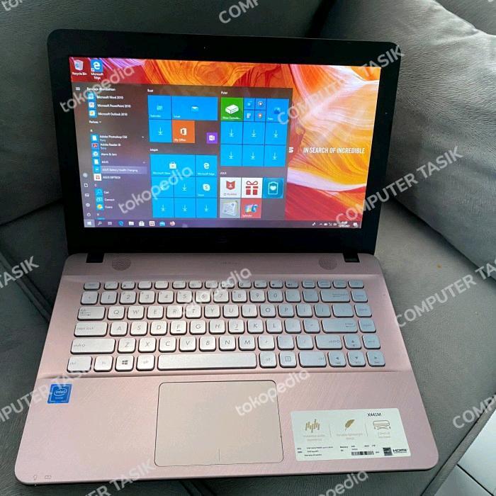 LAPTOP ASUS X441M ROSE GOLD FULLSET - 1 TB HDD