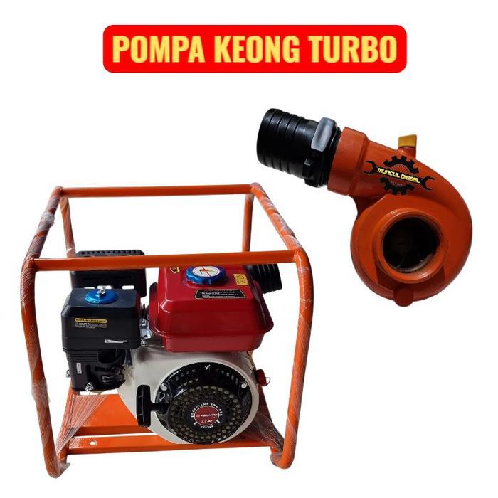 POMPA KEONG TURBO 3 INCH POMPA TAMBANG 3 INCH