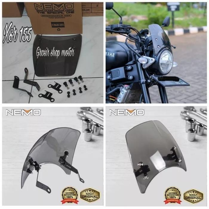 WINDSHIELD NEMO XSR 155 XSR155 / WINSIL XSR 155 - VISOR XSR155 XSR 155 TERBAIK