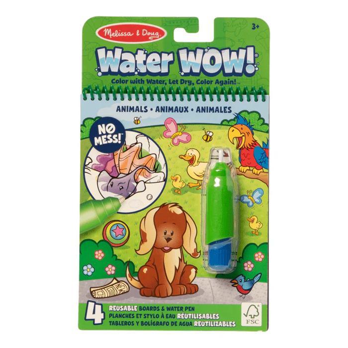 ` Mainan Melissa & Doug Water Wow - Animals