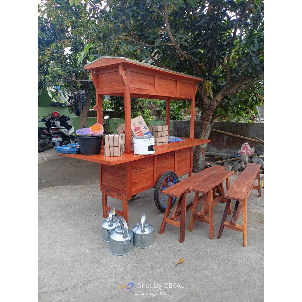 Gerobak Angkringan Paket komplit Gerobak Angkringan Murah