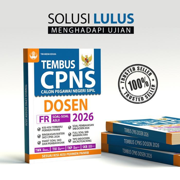 HOT SALE BUKU TEMBUS CPNS DOSEN 2026 TERMURAH