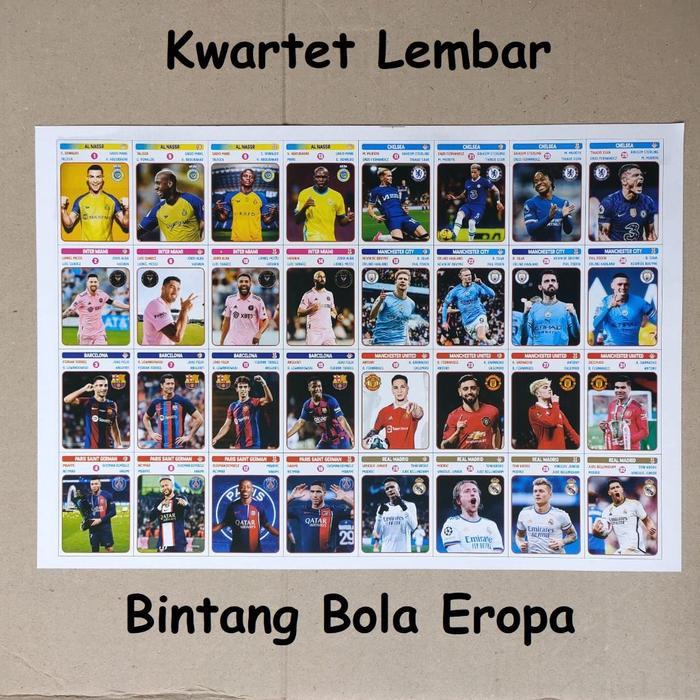Terbaru Mainan Kartu Kwartet Lembar / Kuartet Lembar Anak Murah Grosir