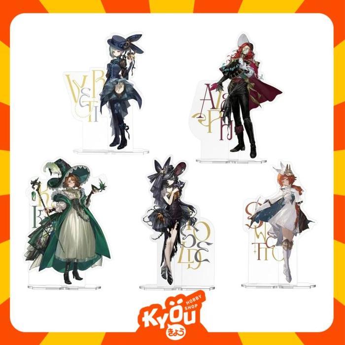 Vertin Sonetto Aleph Kakania Isolde Mask in the Box Acrylic Stand - Reverse: 1999