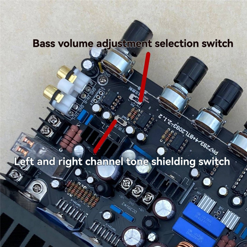 ?RECOMENDAR?2.1 Channel HIFI Power Amplifier Board TDA7294/3 TDA7293/4 Amplifier Board Digital