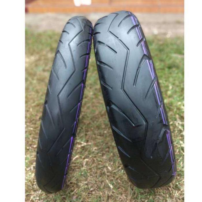 Sepasang Ban IRC VIXION 90/80&120/70 Ring 17 Tubles
