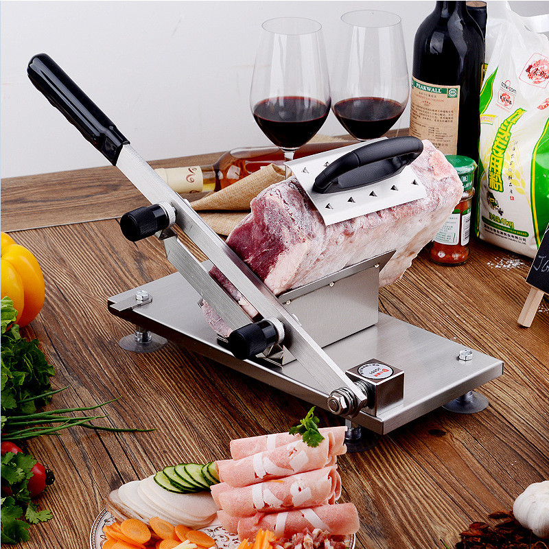 Meat Cutting Slicer Mutton Roll Stainless Steel Beef Meat Processor meat slicer meat grinder meat
