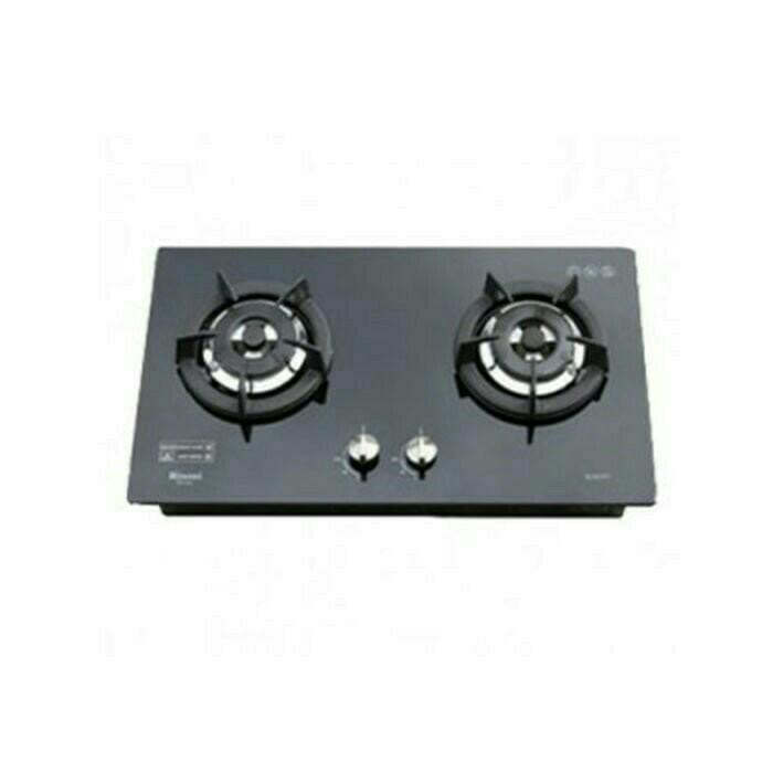 Kompor Gas Tanam Rinnai schott Glass RB-2GHC (BK)