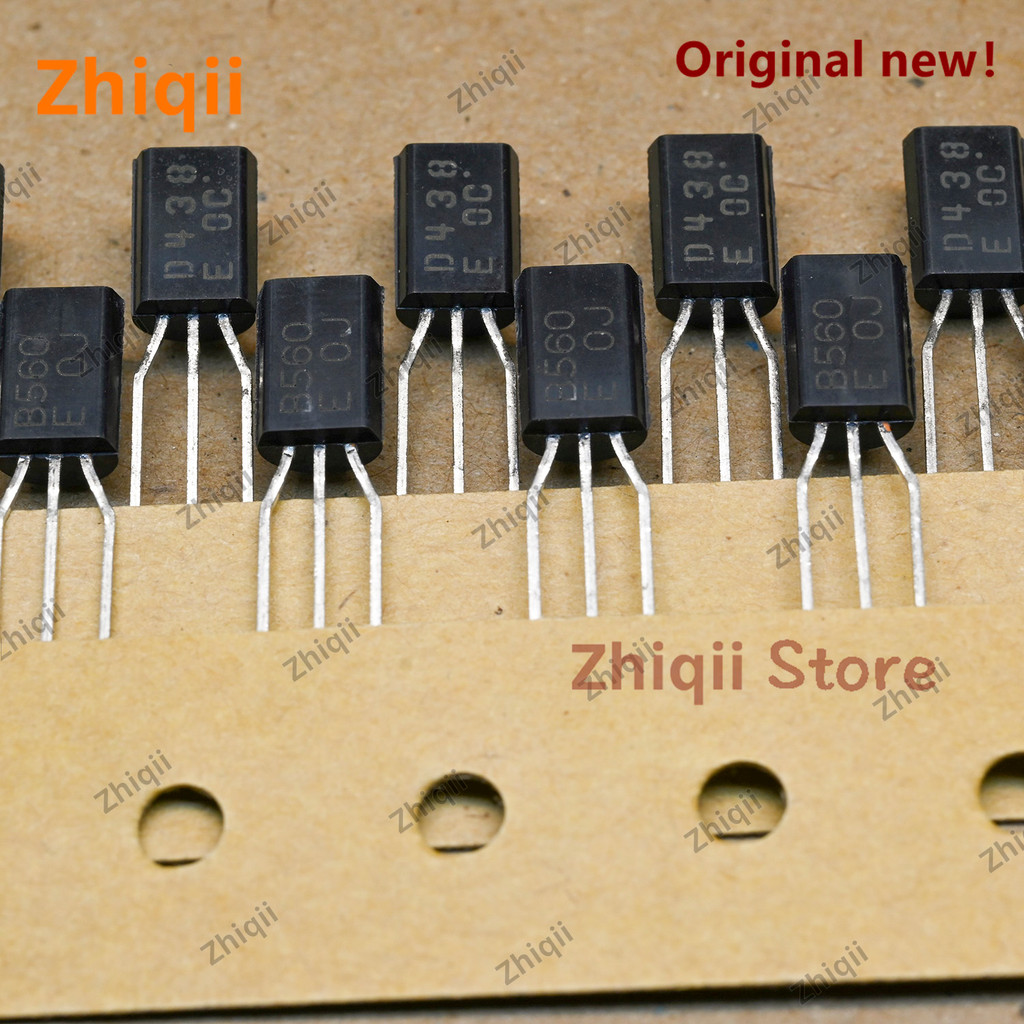 10pair/20pair 2SB560E 2SD438E 100% Original imported new SANYO B560 D438 TO-92 Transistor