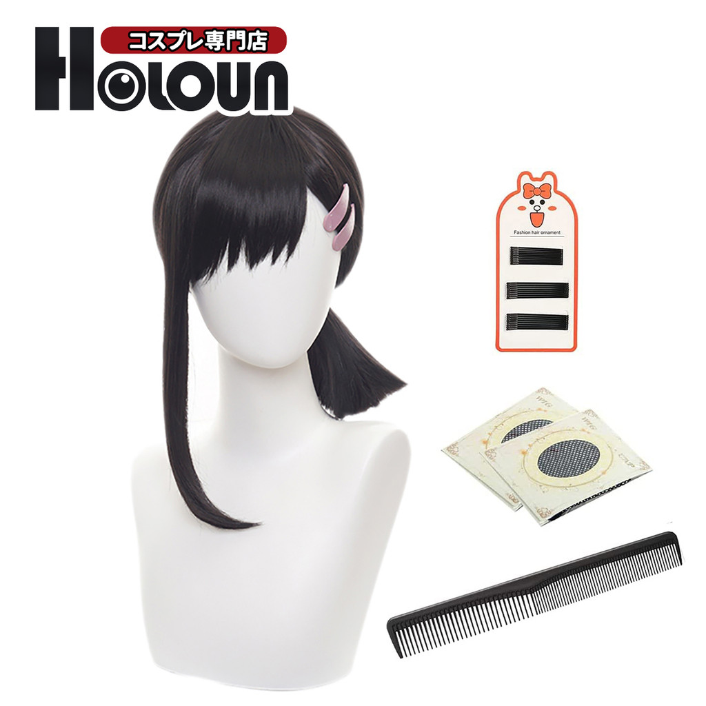 Holoun Anime Cosplay Universal Wig Denji Makima Quanxi Reze Aki Hayakawa Mitaka Asa Fake Hair