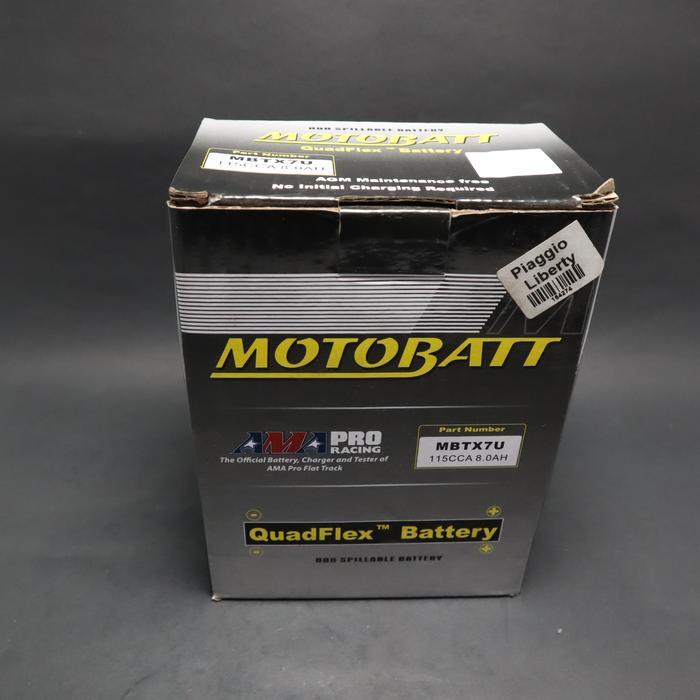 Aki Motobatt Piaggio Liberty Mbtx7U