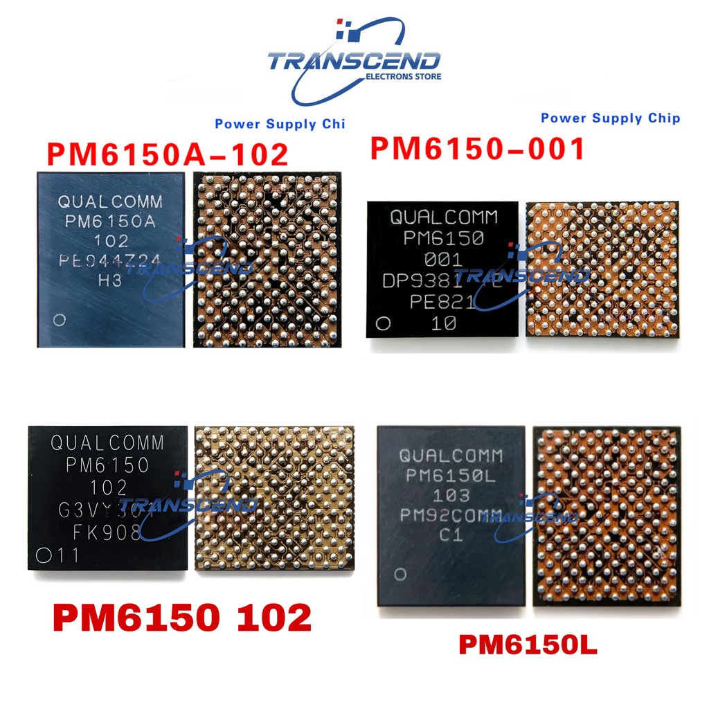 2-10PCS PM6150A PM6150 102 PM6150 002 PM6150C 102 WCD9370 001 audio Power manager IC pmic For redmi