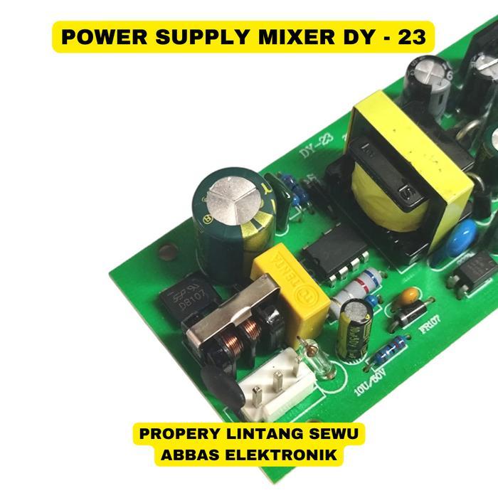 Power Supply Mixer Suplai Mikser Dy- 23 Huper Wisdom Terlaris
