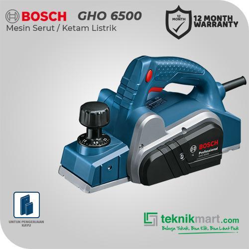 Bosch Planner Wood / Mesin Serut Kayu Listrik / Mesin Ketam 650Watt GHO 6500