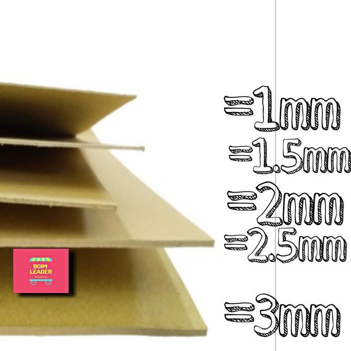 "New" Karton Board Tebal 3mm Ukuran A3
