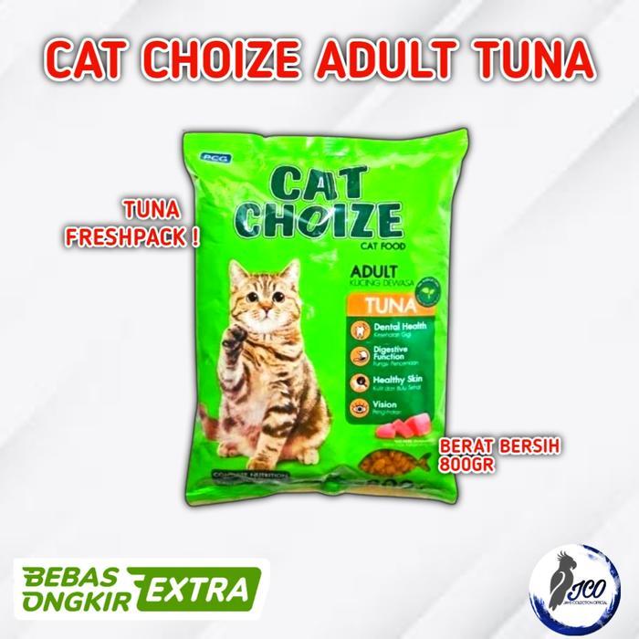 CAT CHOIZE MAKANAN KUCING CAT CHOIZE 800GR CAT CHOIZE ADULT 800GR