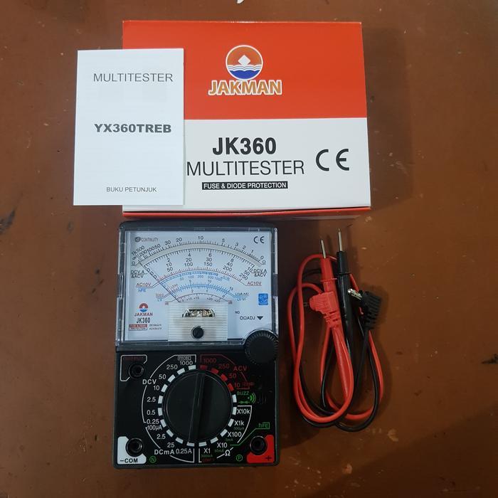Readyyy Multitester Analog Yx360Treb/Multitester Besar/Avometer Besar
