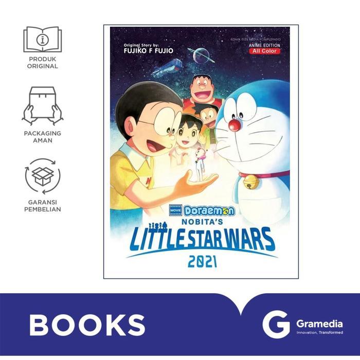 TERBARU Gramedia Buku Komik Movie Doraemon - Nobitas's Little Star Wars ( Fujiko F. Fujio )