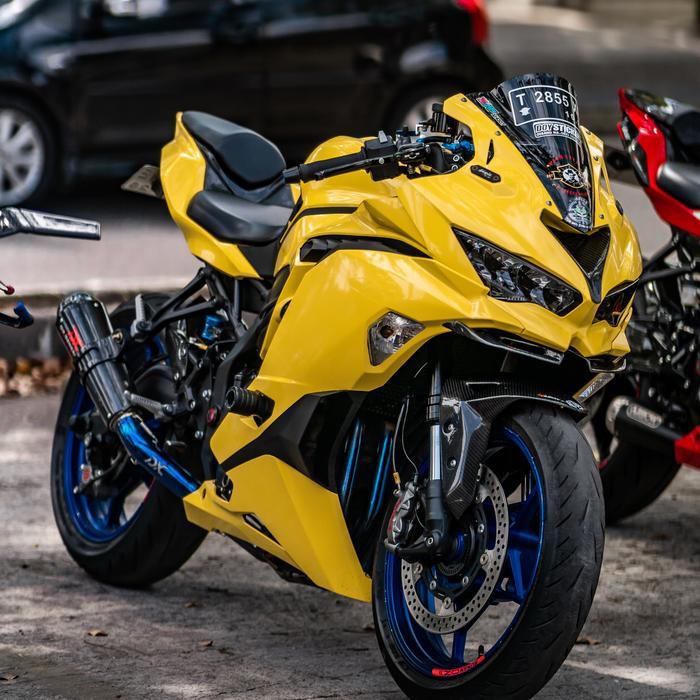 Knalpot Dx Pro Race Carbon Fullsystem R15 Gsx Cbr 150 satria fu cb new
