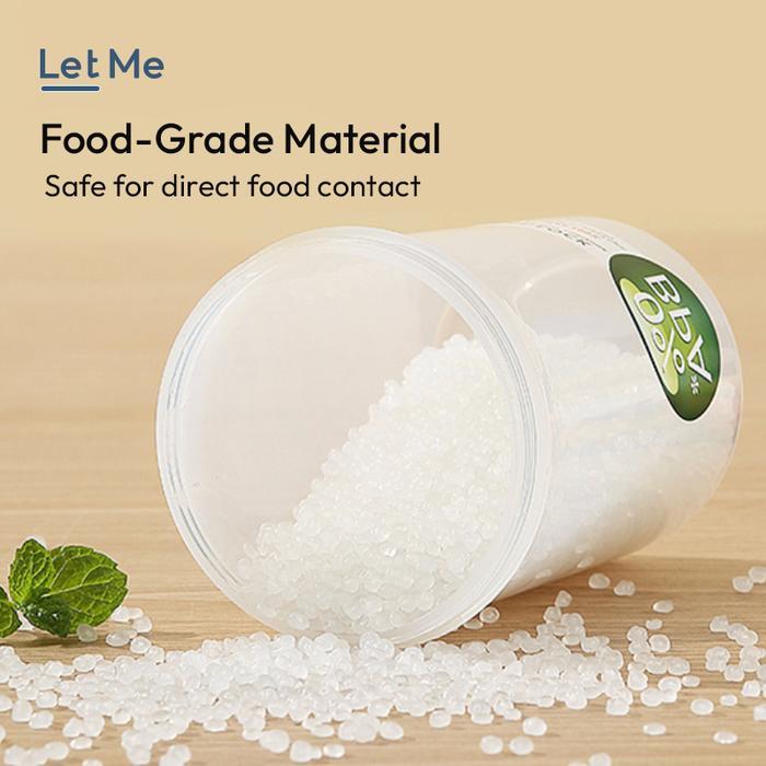 Let Me Breakfast Mug - Cangkir Mangkok Sarapan Buah Oatmeal Wadah Plastik Tempat Makan Bubur Sup