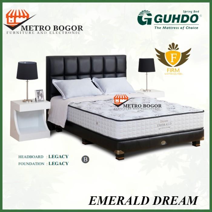 KASUR Guhdo Spring Bed Orthopedic Emerald Dream Fullset Legacy Style - 90x200