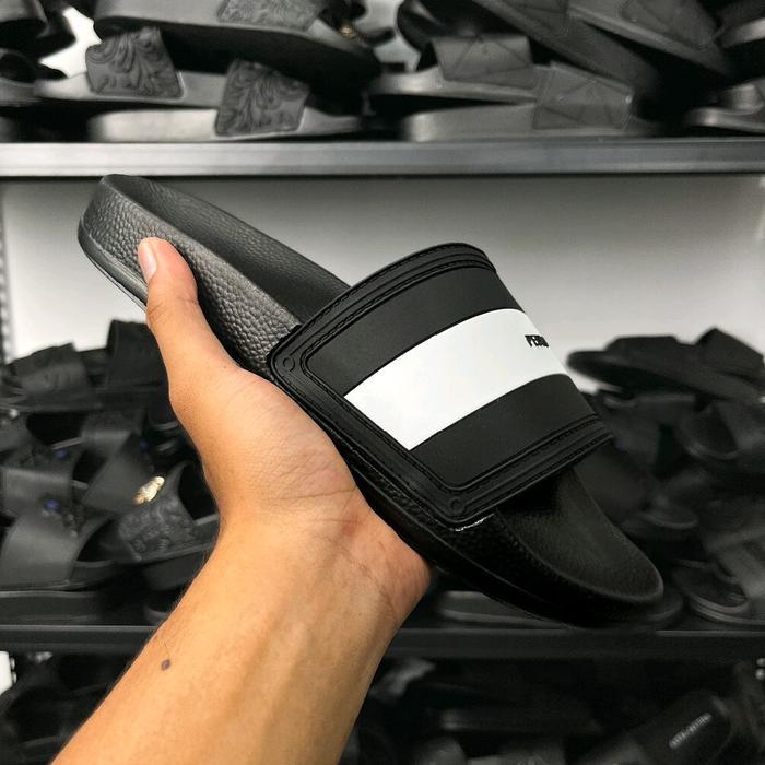 Sendal Selop Pria Model Terbaru - Sandal Slop Pria Karet Tebal Awet