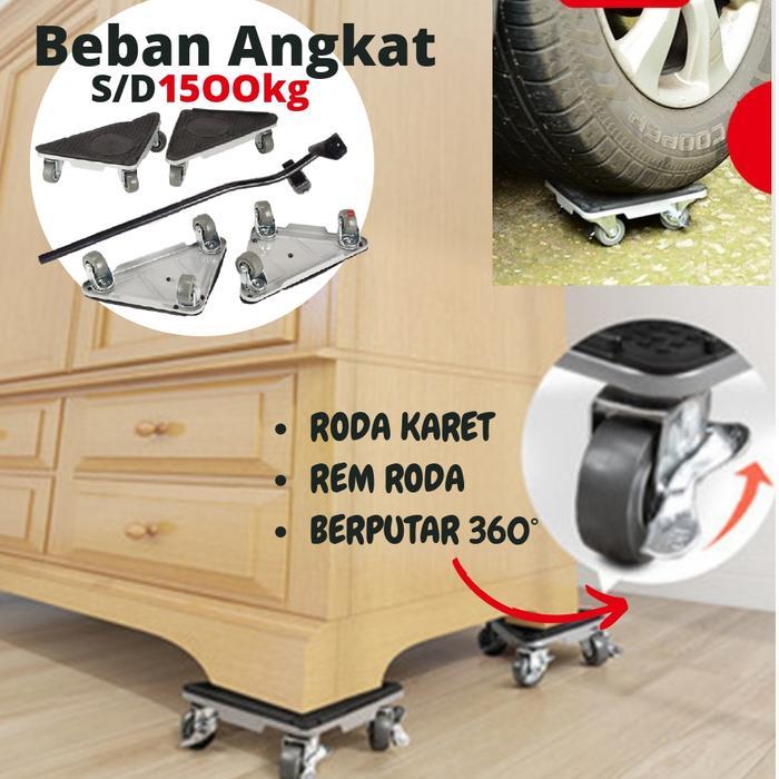 Alat Bantu Dorong Angkat Pemindah Barang Furniture Lemari Berat Lifter