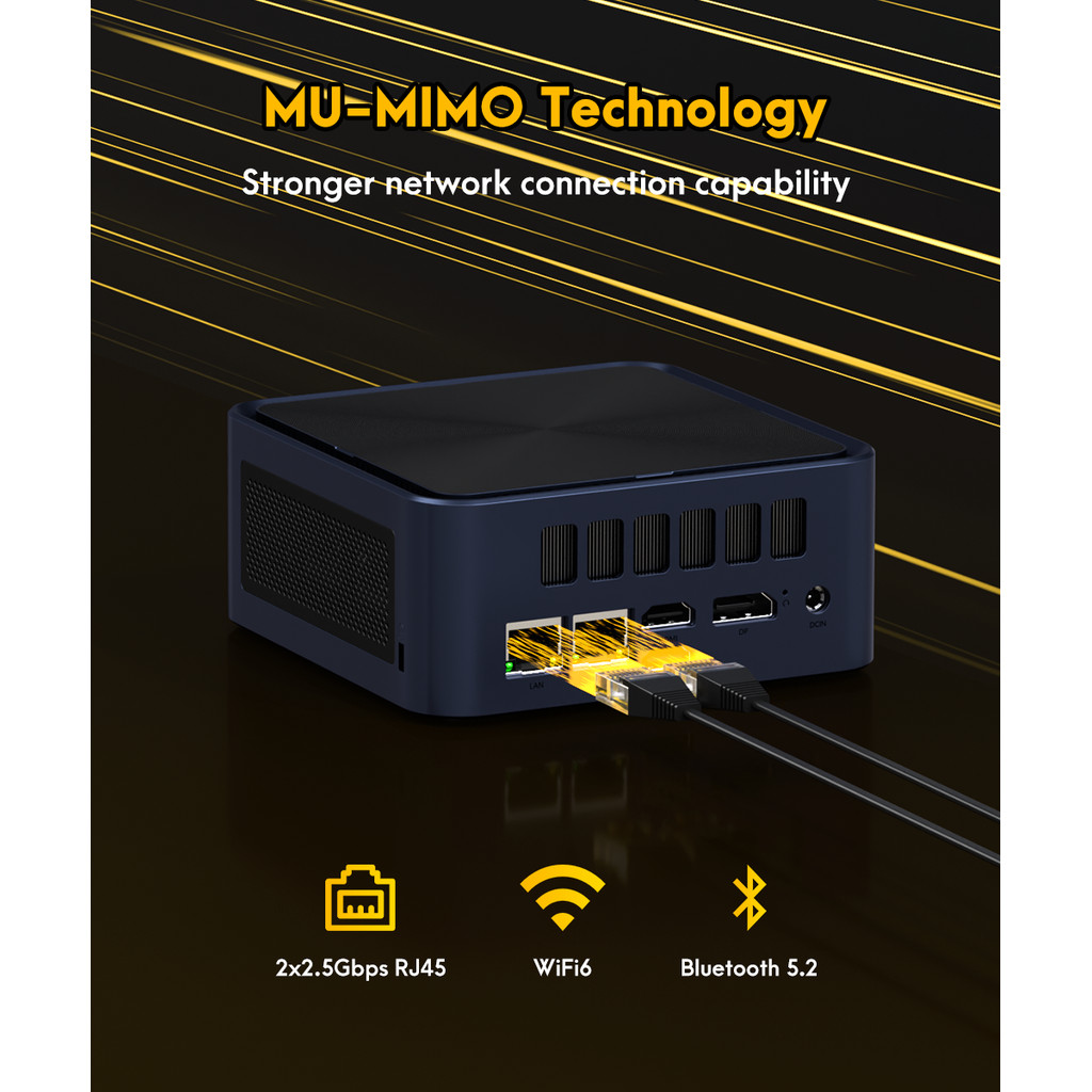 ZXIPC MINI PC NucBox Gaming Mini PC AMD Ryzen7 8745HS DDR5 Oculink Barebone NO RAM NO ROM Desktop